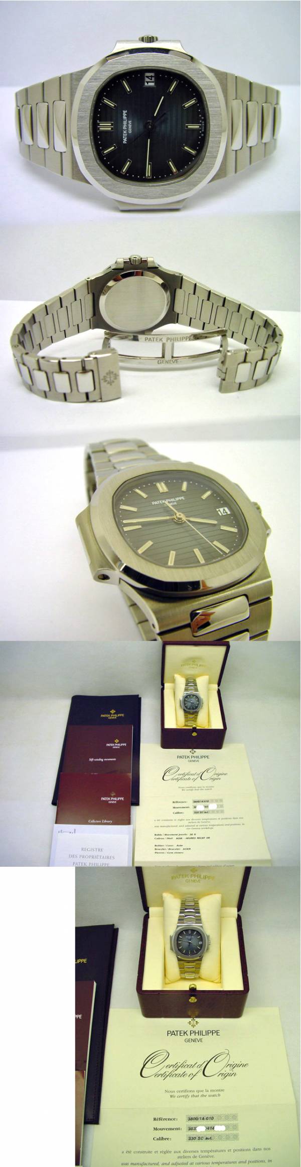 Patek Philippe NAUTILUS 3800A in Edelstahl